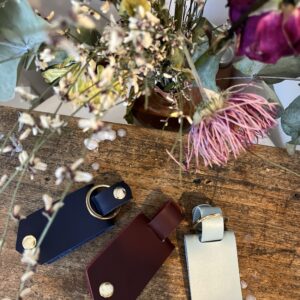 porte-clé cuir personnalisé